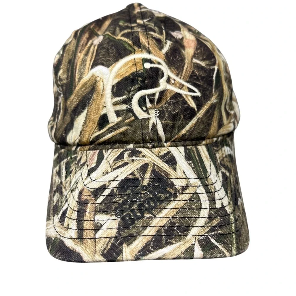 Ducks Unlimited Mens One‎ Size Camo Hunting Hat Outdoor Cap Mossy Oak Waterfowl
